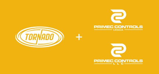 Tornado and Primec logos